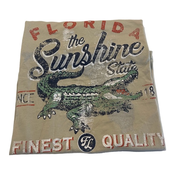 Florida Sunshine State Graphic T-Shirt Sz M - Picture 1 of 1